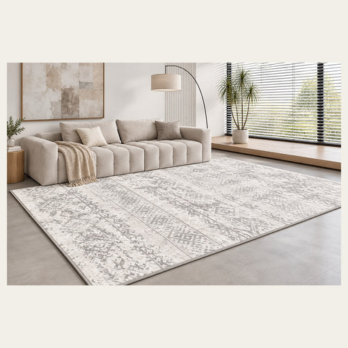 Tapis salon – Gris graphique | NOMA